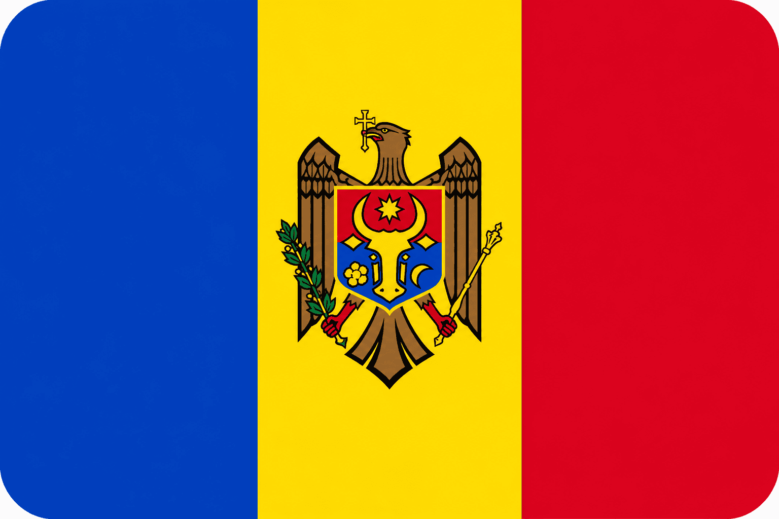 Moldova flag